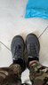回力戶(hù)外登山鞋男春季防滑耐磨休閑徒步鞋高幫運動(dòng)勞保工作健步鞋子 黑卡其 44 曬單實(shí)拍圖