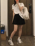 阿迪達斯（adidas）三葉草T恤男 夏季新款官方艦店運動(dòng)服全棉半袖透氣圓領(lǐng)休閑短袖男 3453偏大拍小一碼-后背LOGO S 曬單實(shí)拍圖