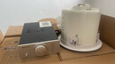 八雷（BALEY）D6天花吊頂裝吸頂音響喇叭店鋪商鋪無(wú)源定阻吸頂音箱嵌入式藍(lán)牙功放背景音樂套裝全套ix6 2【G2.1功放+D6×2】家用基礎(chǔ) 曬單實(shí)拍圖