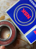 NSK日本NSK深溝球軸承6200-6205ZZ DDU 進(jìn)口金屬密封  橡膠密封 開(kāi)式 6206DDU（尺寸30*62*16MM） 曬單實(shí)拍圖