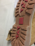 MONACWE马丁靴男士韩版中帮短靴子工装雪地棉鞋加绒复古英伦二层猪皮靴潮 驼色 41 实拍图
