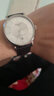 天梭（TISSOT）【官方授權(quán)店】卡森臻我系列80機(jī)械機(jī)芯男表商務(wù)手表男士瑞士腕表 白盤棕色皮帶T122.407.16.031.00 曬單實(shí)拍圖