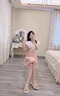 珂卡芙（KEKAFU）羅馬涼鞋女2024年秋新款白色小個(gè)子增高厚底透氣百搭松糕鞋子女 米色 37 曬單實(shí)拍圖