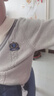 戴維貝拉（DAVE＆BELLA）冬裝純棉寶寶衣服學(xué)院風(fēng)男童上衣假兩件小童衣服兒童毛衣套頭衫 極地灰【現貨】 130 cm（建議身高120-130cm） 曬單實(shí)拍圖