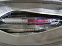 派通（Pentel）BLN75TL速干黑色中性筆bln75勃艮第紅彩色高顏值按動水性筆學生用考試刷題替芯黑筆水筆辦公簽字筆 粉色 正品保證 曬單實拍圖