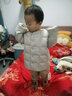 戴維貝拉（DAVE＆BELLA）童裝女童羽絨內膽男童羽絨服兒童冬裝90絨保暖衣服幼兒寶寶上衣 杏色【DB15316-A】 100 cm（建議身高90-100cm） 曬單實(shí)拍圖