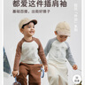 拉比兒童圓領(lǐng)衣男女童休閑長(cháng)袖套頭上衣25秋冬款打底 咖啡色 100 cm 曬單實(shí)拍圖