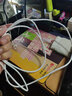 GAGZ 小米9閃充數據線(xiàn)適用Type-c九tpc快充10充電器線(xiàn)8se5手機6x青春版紅米k40 Typec數據線(xiàn)0.3米白色支持5A【充電寶使用】 【1條】 曬單實(shí)拍圖