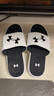 安德瑪（Under Armour）男鞋 2025年夏新款戶外運動鞋子輕便沙灘鞋潮流透氣休閑拖鞋 黑灰/拍大一碼/雙層鞋墊 42.5 /270 曬單實拍圖