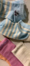 全棉时代儿童袜子婴儿棉袜宝宝新生儿地板袜男女童中长筒袜春夏 3双装 霞橙+浅灰+浅蓝（儿童中筒） 15cm（5-6岁） 实拍图