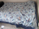 梦洁宝贝（M·JBABY）儿童床品套件新疆棉男孩幼儿园全棉卡通四件套学生宿舍床单被套 太空飞行记-【店长推荐】 1.2米床（150*215cm）三件套 实拍图