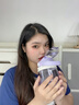 Vanow大肚杯子大容量水壺水杯女生耐高溫秋季兒童吸管?chē)崌嵧?比個(gè)茄紫 900ml 曬單實(shí)拍圖
