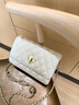 愛(ài)情海牛皮包包女包小方包斜挎單肩包女品牌生日禮物高級感送女友老婆 【米白】實(shí)用走心 時(shí)尚休閑通勤輕奢ck風(fēng)腋下手機包高檔 曬單實(shí)拍圖