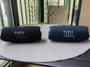 JBL CHARGE5 音乐冲击波五代 便携式蓝牙音箱+低音炮 户外防水防尘 桌面音响 增强版赛道扬声器  黑色 实拍图