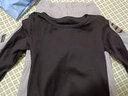 無印良品（MUJI）大童 使用了棉的冬季內(nèi)衣 長(zhǎng)袖T恤 打底衫打底衣兒童童裝純棉全棉 灰色 130cm 曬單實(shí)拍圖