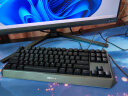 CHERRY樱桃 MX1.0 TKL 有线键盘 G80-3810键盘游戏 机械键盘 87键 键盘机械游戏键盘 电脑键盘 黑色 红轴 实拍图