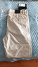 雅戈爾（YOUNGOR）休閑褲男商務休閑水洗褲褲子自然垂順易打理新品 VCSX310108YWA卡其色 34 175/84A 曬單實拍圖