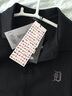 NEW ERA紐亦華POLO衫MLB短袖T恤男NY質(zhì)感透氣刺繡 13718759-黑色 L 曬單實(shí)拍圖