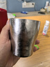 希諾（HEENOOR）純鈦男女士水杯高檔雙層隔熱咖啡杯茶杯啤酒果汁保鮮杯子新款 云海霧凇235ml 曬單實(shí)拍圖