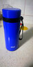 富光不銹鋼真空保溫杯大容量900ml700ml520ml帶濾網(wǎng)提繩泡茶杯子 700ml深藍(lán) 曬單實(shí)拍圖