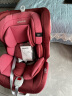 Heekin德国 智能儿童安全座椅0-12岁汽车用婴儿宝宝360度旋转isofix接口 智能PRO款-烈焰红（舒适推荐） 实拍图