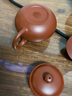宜興大紅袍小紫砂壺90cc茶壺大紅袍小仿古壺小功夫茶壺家用小茶壺 紅色 90cc大紅袍小品仿古壺 曬單實(shí)拍圖