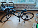 小森林WOODS自行車(chē)T100公路車(chē)24寸26寸入門(mén)變速通勤成人學(xué)生男女款單車(chē) 秘境黑 26寸【適合身高150-165cm】 曬單實(shí)拍圖
