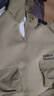諾佳微淇男童套裝春秋款2025新款秋裝連帽中大兒童男孩衣服休閑運動兩件套 咖色 160 曬單實拍圖