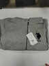 U.S. POLO ASSN.衛衣男秋季連帽開(kāi)衫外套男士運動(dòng)休閑上衣男 淺灰 XL  曬單實(shí)拍圖