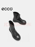 愛(ài)步（ECCO）靴子女 拉鏈牛皮舒適厚底中筒時(shí)尚瘦瘦靴 蹤跡220743 黑色36 曬單實(shí)拍圖