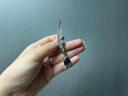 紀詩(shī)哲（GIEVSZHE）羽毛奢侈高端品牌胸針高檔女精致胸花水晶胸針女教師節禮物女老師 天使之淚胸針 禮盒裝 曬單實(shí)拍圖