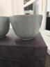 宋蘊天青汝窯茶具整套一壺二杯陶瓷功夫泡茶壺茶杯教師節禮物商務(wù)禮品 (宋蘊)天青蓮瓣一壺兩杯(禮盒裝) 曬單實(shí)拍圖