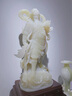 玉石武財神擺件關(guān)公關(guān)二爺神像供奉財神爺佛像擺件玉石工藝品 白玉關(guān)公（整體高度約33CM） 曬單實拍圖