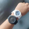 卡西歐（CASIO）手表男表學(xué)生防水電子石英表運動表2100八角正品七夕禮物送男友 GA-2100-1A1PR  全黑炫酷 曬單實拍圖