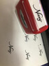 古印閣 布草印章定刻定制酒店防水床單枕頭被套彩色LOGO標記章刻章民宿醫院病床單制服標識印字不掉色 印跡尺寸【28*74MM】配1支墨 曬單實(shí)拍圖