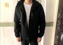 皮爾卡丹男士高端夾克外套春秋新款韓版潮流沖鋒上衣服中青年帥氣立領(lǐng)男裝 深灰色 XL 推薦【121-140斤】 曬單實拍圖