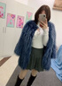 妃麗慕尚半高領毛衣女裝緊身保暖內搭打底衫秋冬季加絨加厚修身針織衫上衣 599杏色 S 曬單實拍圖