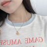 中國(guó)黃金CHINA GOLD愛(ài)心黃金項(xiàng)鏈女足金織心吊墜七夕情人節(jié)禮物送女友老婆生日實(shí)用 【京速達(dá)】足金怦然心動(dòng)吊墜+贈(zèng)S925鏈 曬單實(shí)拍圖