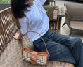 博柏利（BURBERRY）【禮物】女包 Sling腋下包單肩包 曬單實(shí)拍圖