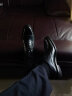 REGAL丽格商务正装鞋三接头皮鞋牛津皮鞋男士皮鞋婚鞋固特异皮鞋男T29B BJP(黑色) 39 实拍图