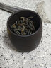 宅貨 紫砂茶葉罐陶瓷迷你小號茶罐鐵觀音裝茶葉盒便攜迷你旅行存儲密封罐家用辦公 8紫砂小茶罐(海納百川) 曬單實拍圖