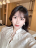 束皙SUSHE 2025春季新款上衣女新中式雅致提花優(yōu)雅系帶小V領(lǐng)襯衫 梨花白 S 曬單實拍圖