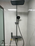 九牧（JOMOO）花灑一鍵啟停鎖溫鎖流自潔頂噴記憶精靈淋浴器36671-783/HBS-1 曬單實(shí)拍圖