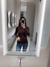 MOXTOC保暖內(nèi)衣一體絨加絨秋衣女加厚修身冬天內(nèi)搭套頭針織衫保暖打底衫 咖啡色 【加厚一體絨】 2XL 曬單實拍圖