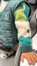 棉花堂【暖爐熊熊】男女童冬款加厚毛衣兒童套頭打底衫中大童卡通針織衫 小熊滿印 90 52 曬單實拍圖