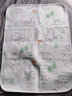 諾綿soffny嬰兒隔尿墊可水洗純棉透氣寶寶床單床墊諾棉 小恐龍50*70cm 曬單實(shí)拍圖