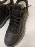 強人3515男鞋全羊毛防寒鞋冬季高幫保暖棉皮鞋加絨加厚戶(hù)外登山鞋 黑色 加絨 38 曬單實(shí)拍圖