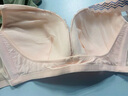 INSAHO哺乳文胸孕婦內(nèi)衣哺乳期舒適柔軟薄款透氣聚攏喂奶胸罩全棉里料 抹茶綠送桔膚色（兩件裝）-1711 36/80 曬單實拍圖