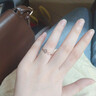 Grace Girl18K金四葉草戒指女彩金指環(huán)氣質(zhì)輕奢手飾送女友七夕情人節(jié)禮物 （款1）彩金四葉草戒指 + 輕奢盒 曬單實(shí)拍圖