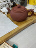 （JD物流）宜興正品手工紫砂壺泡茶壺茶具原礦紫泥清水泥大容量撿漏 玲瓏壺400毫升清水泥 曬單實(shí)拍圖